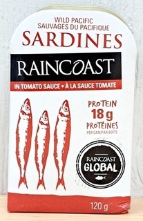 Sardines in Tomato Sauce (Raincoast)